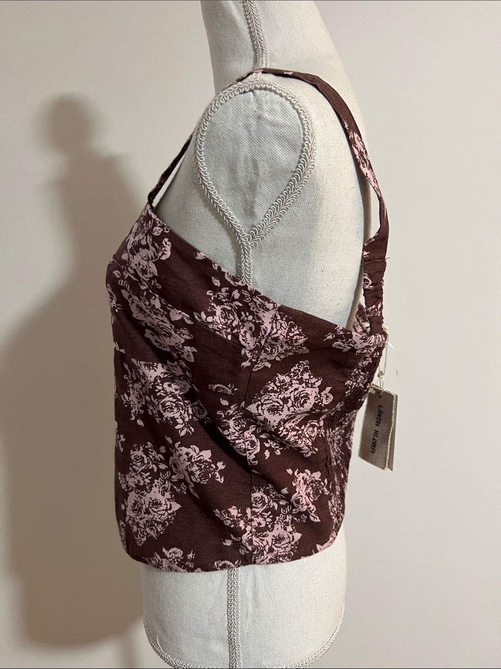 Women’s Floral Square-Neck Tank Top - Pink Floral